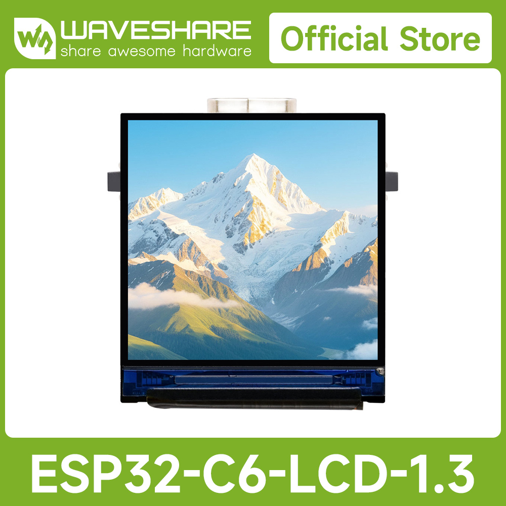 Esp32 C6 - Waveshare ESP32-C6 1.3-inch LCD Display Development