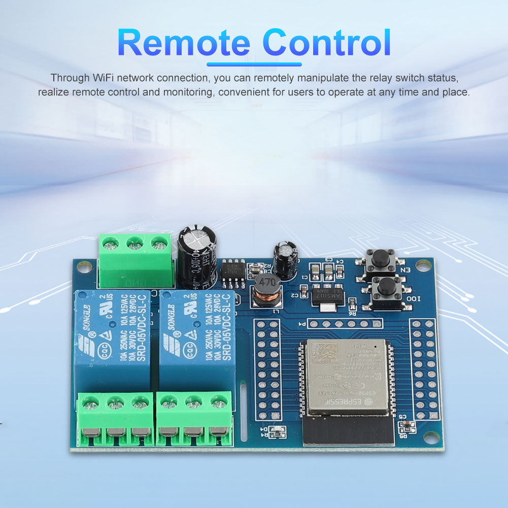 Espressif Esp32 - ESP32 WIFI Bluetooth-compatible BLE Relay Module