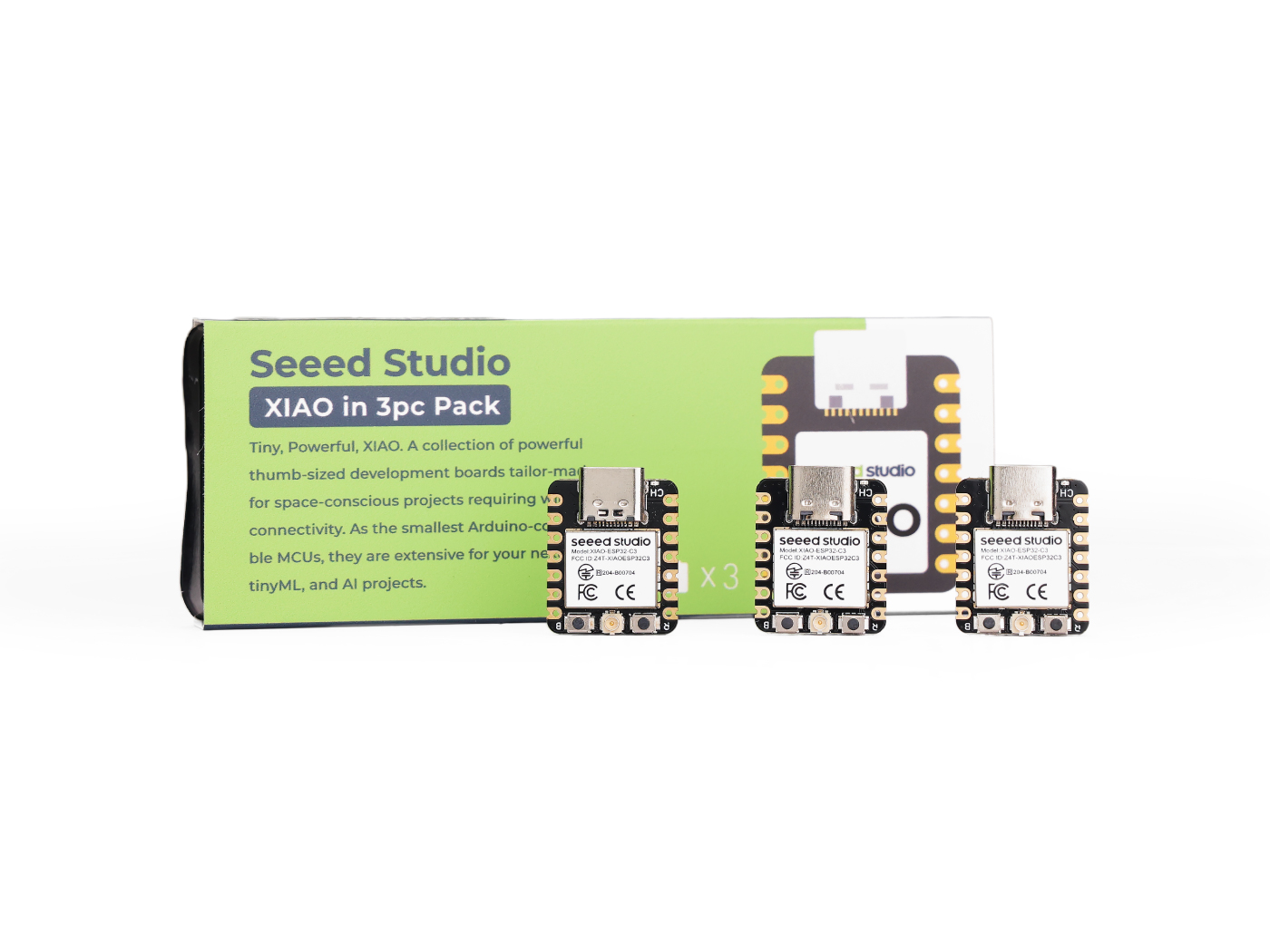 3PCS Pack XIAO ESP32C3 Mini De - огляд і ціна Esp32 Development Board