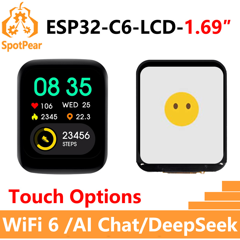 Waveshare ESP32-C6 1.69inch To - огляд і ціна Esp32 C6