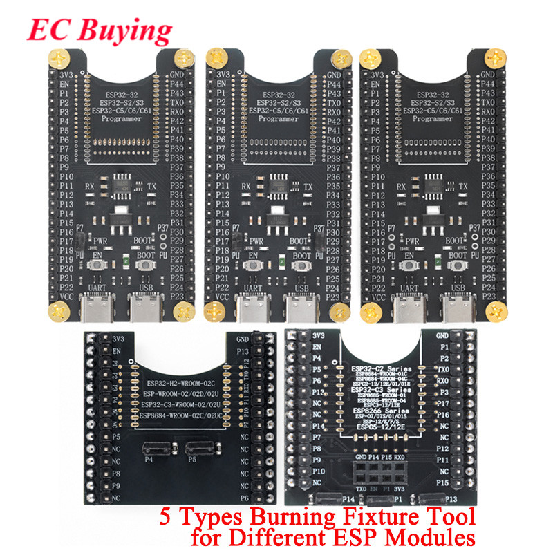 Test Burning Fixture Tool ESP3 - огляд і ціна Esp32 S2