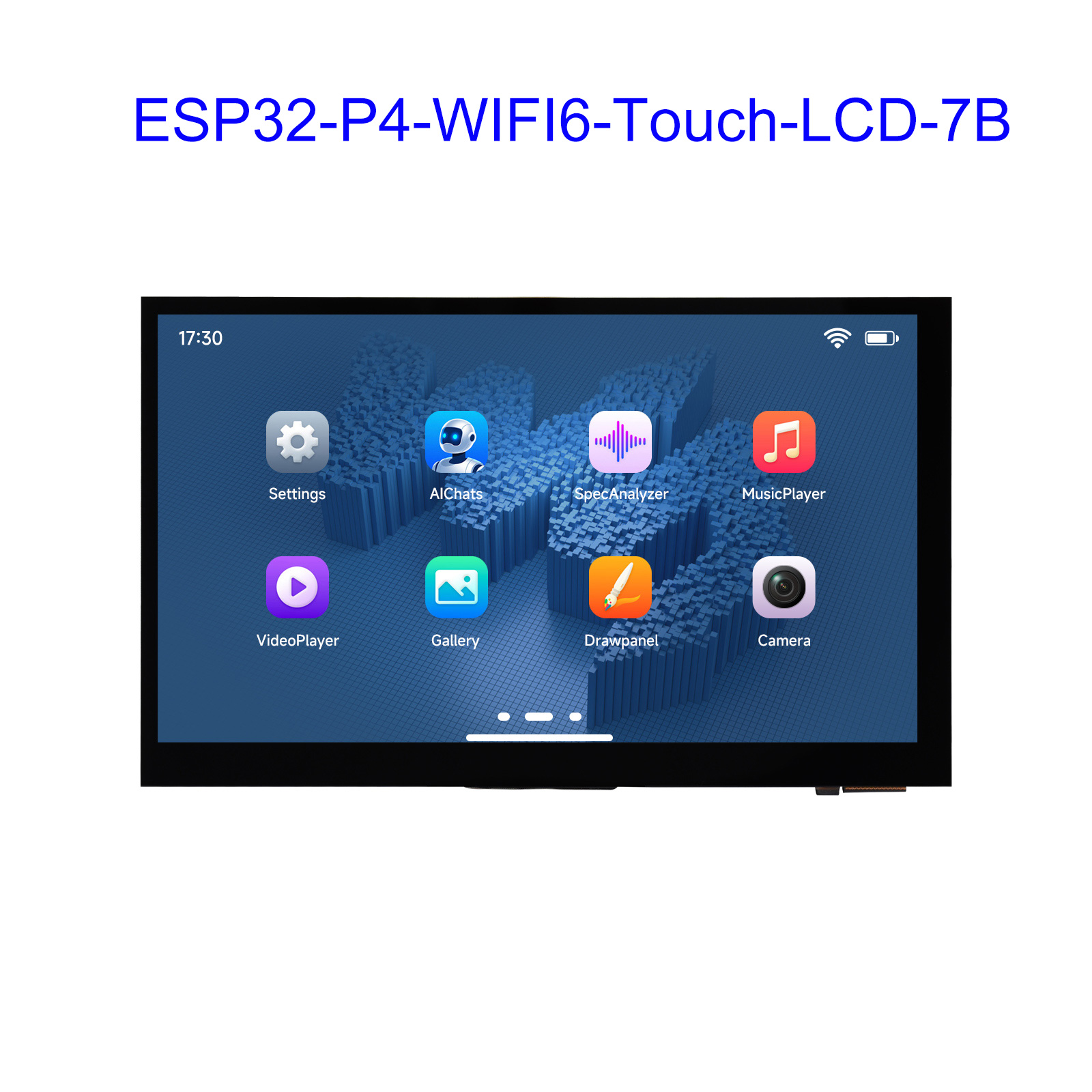 ESP32-P4-WIFI6 7inch 5-Point T - огляд і ціна Esp32 C6