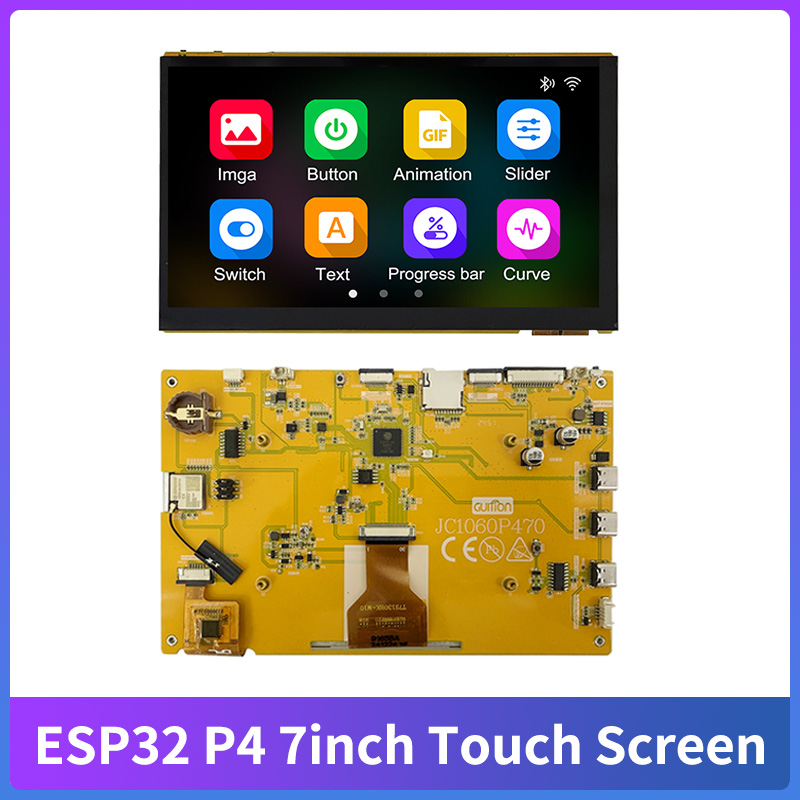 ESP32 P4 7inch LCD Development - огляд і ціна Esp32 P4