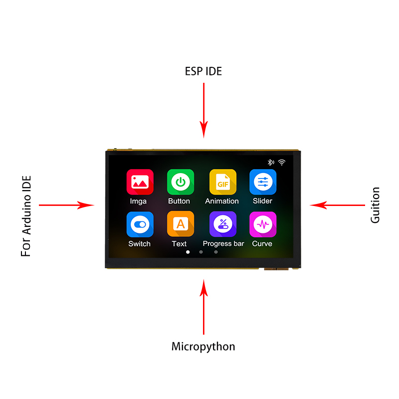 ESP32 P4 7inch LCD Development - огляд і ціна Esp32 P4