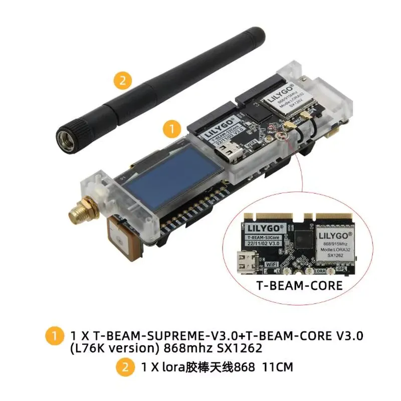 for LILYGO T-Beam ESP32-S3 SX1 - огляд і ціна Esp32 S3