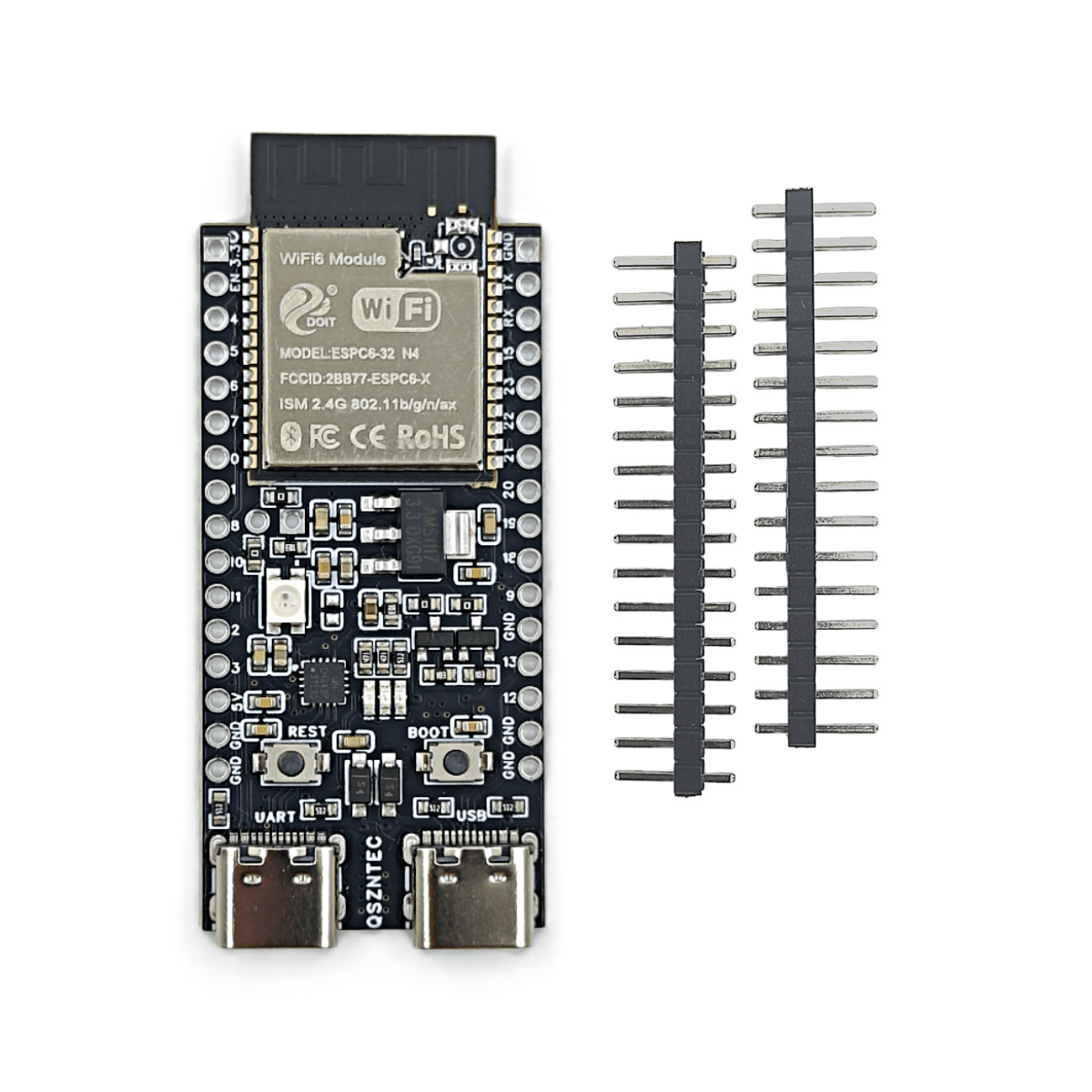 ESP32-C6-DevKitC-1 ESP32-C6 Co - огляд і ціна Esp32 S2