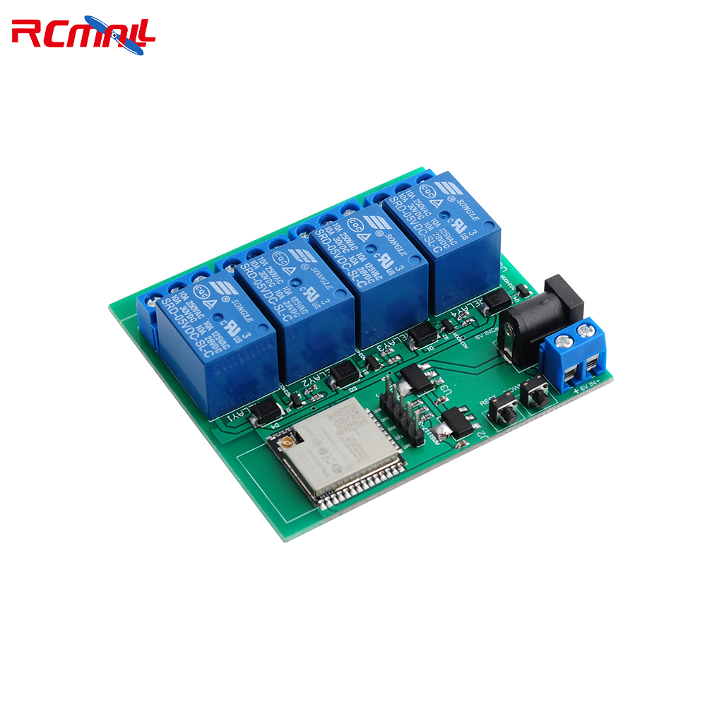 ESP32S 4CH Relay Module ESP32  - огляд і ціна Esp32 Uart Module