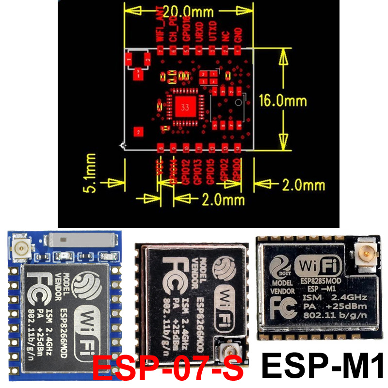ESP32 ESP-32S ESP-12E ESP-12F  - огляд і ціна Esp32 Wifi Bluetooth Module