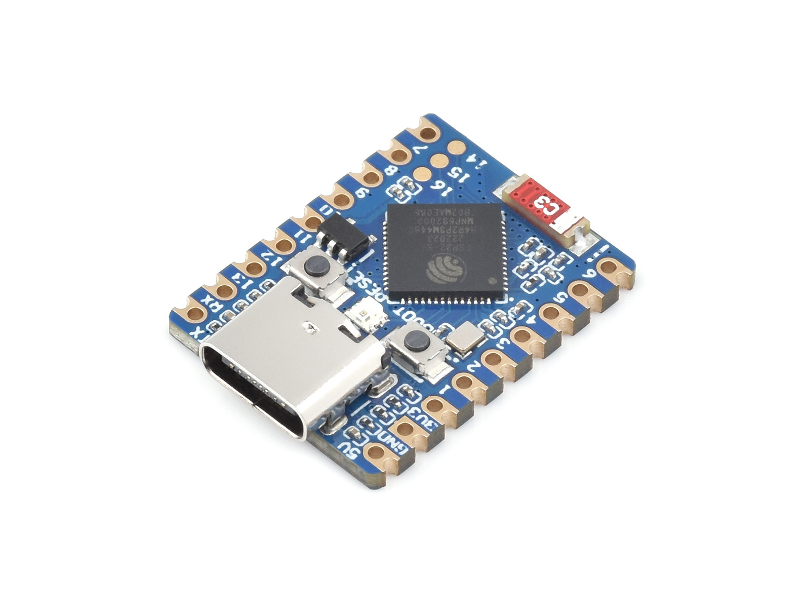 Waveshare ESP32-C3 Zero Mini D - огляд і ціна Esp32 C3
