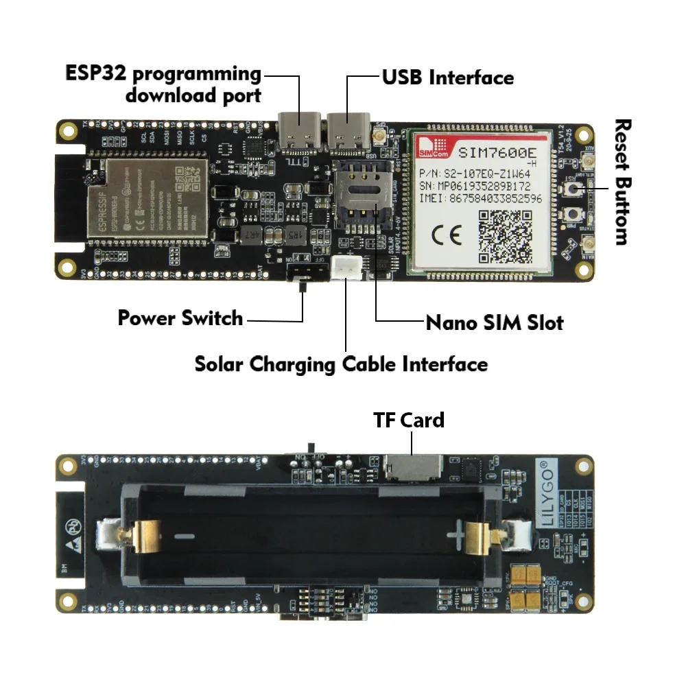 IN STOCK LILYGO T-SIM7600G-H R - огляд і ціна Esp32